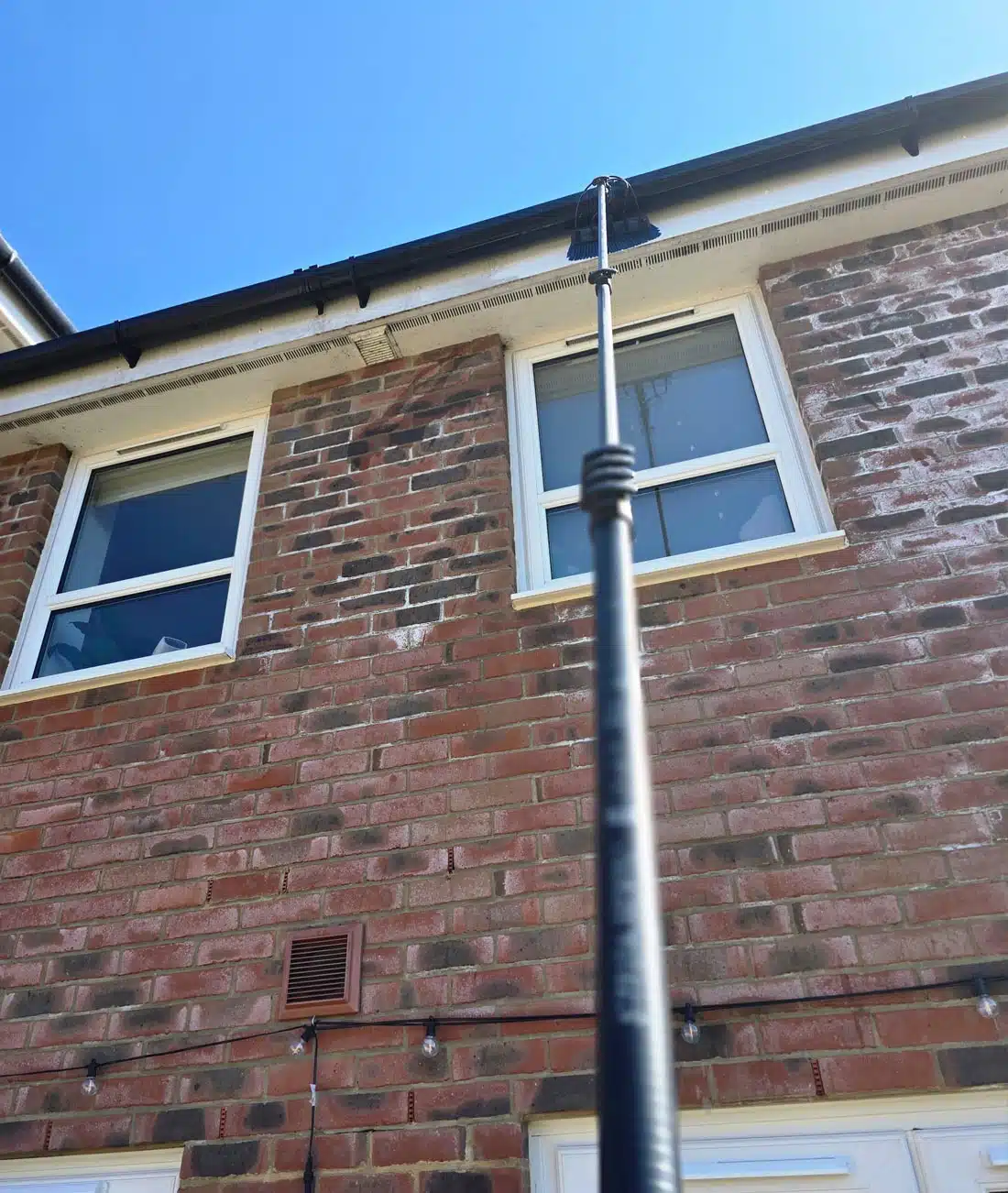 Soffit cleaning