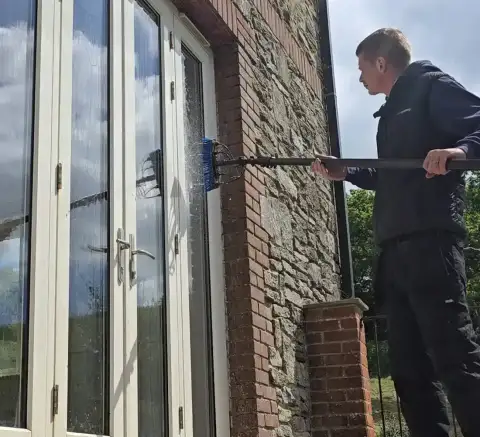 Skylight and patio door cleaning