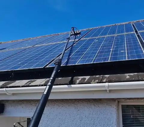 Solar panel pure water cleaning thumbnail